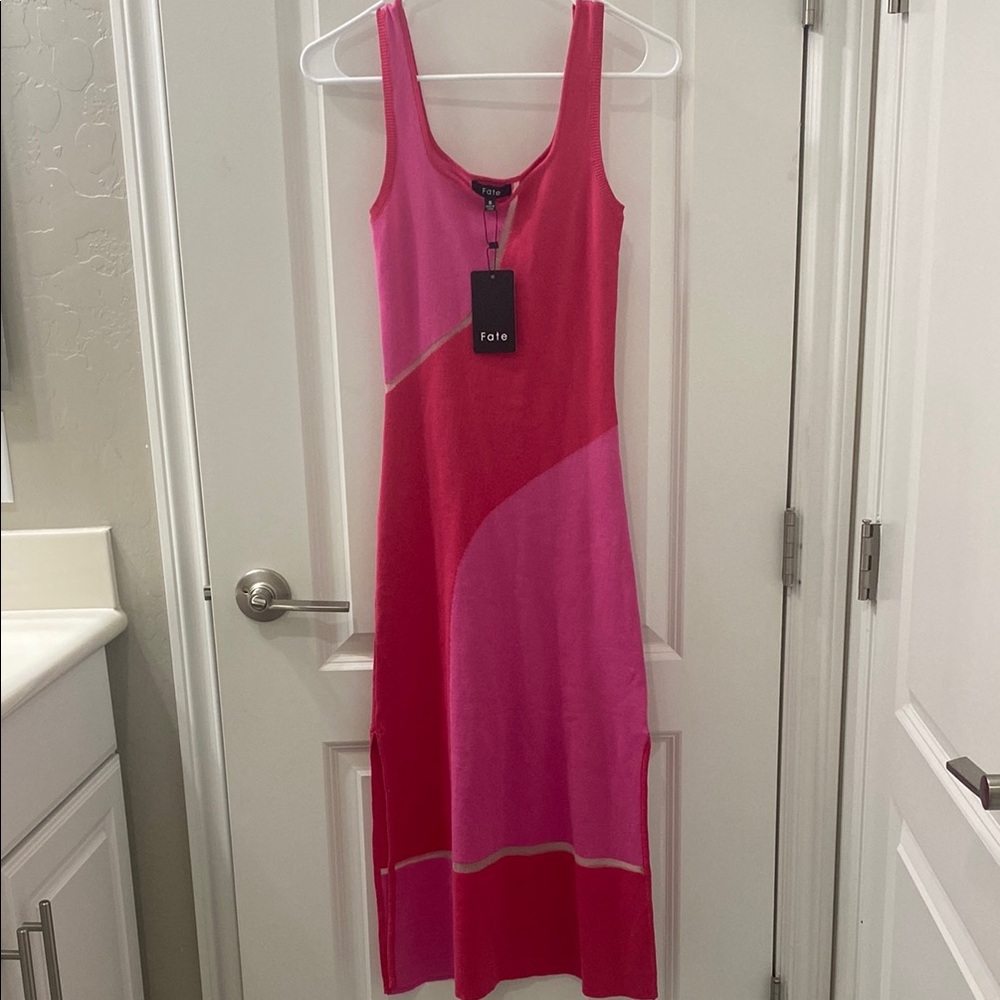 Fate Multicolored Maxi Sundress